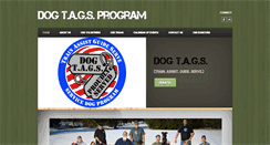 Desktop Screenshot of dogtagsprogram.org